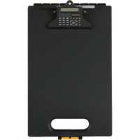 Dexas Clipcase Calculator Storage Clipboard, Black