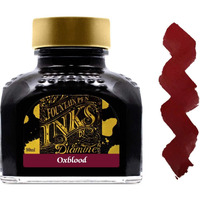 Diamine Fountain Pen Ink, 80 Ml Bottle, Oxblood