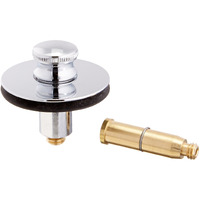 Watco 38516-Cp Push Pull Replacement Stopper With 5/16 & 3/8 Pins, Chrome Plated