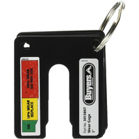 Buyers Products 3013872 Lunette Ring/Towbar Eye Wear Gauge Set - 5 Cards , Black