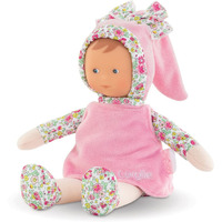 Corolle Miss Pink Blossom Garden Soft-Body Baby Doll,9.5"