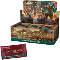 Magic: The Gathering The Lord Of The Rings: Tales Of Middle-Earth Draft Booster Box - 36 Packs + 1 Box Topper Card