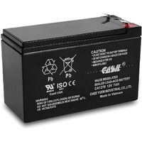 Casil Ca1270 12V 7Ah Battery For Alarm System - First Alert Adt Battery Replacement, High Capacity Lead Acid Alarm Battery, Ideal For Home Alarm System, Fire Alarm, First Alert, Adt Panel (1 Pack)