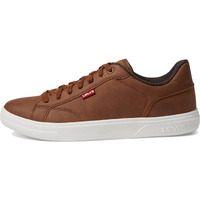 Levi's Men's Carter Nb Sneaker, Tan/Dark Brown, 12