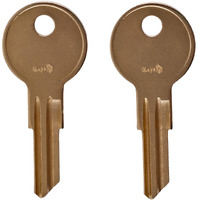 8025 Pair Of 2 Keys For 1998-2012 Coleman Pop-Up Camper Step Up Door 8025 Replacement Key Pre Cut To Code By Keys22