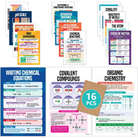 15 Chemistry Posters - 11X17In Chemistry Poster, Science Posters, Chemistry Decor, Chemistry Classroom Decorations, Science Poster, Periodic Table Poster, Science Decorations For Classroom