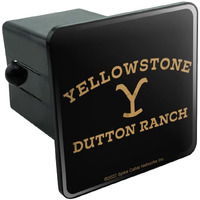 Graphics & More Yellowstone Tv Show Dutton Ranch Tow Trailer Hitch Cover Plug Insert
