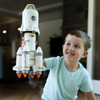 Fat Brain Toys Blast Off Multistage Rocket - Space Toy And Projector, Ages 4+