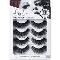Kiss Lash Couture Triple Push-Up Collection Bombshell (Pack Of 2)