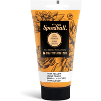 Speedball Water-Soluble Block Printing Ink, 2.5-Ounce Tube, Dark Yellow