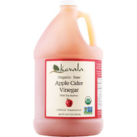 Kevala Organic Apple Cider Vinegar With Mother, Raw, Unfiltered, 128 Fluid Ounce, 1 Gallon