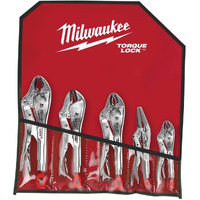 Milwaukee 5-Pc. Torque Lock Locking Pliers Set, Model Number 48-22-3695