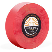Sunshine Tape | Liberty Red Liner Wig Adhesive Tape Roll | 3/4" X 12 Yds | Hair System Tape, Toupee