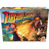 Goliath Fireball Island Board Game - Unique Game Board And Components, 2-4 Players Ages 7 And Up