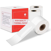 Label Paper Compatible With Phomemo M110/M120/M200/M220/M221 Label Printer, Jewelry Price Thermal Label Sticker Paper Self-Adhesive Label Tape, 0.98 X 1.18 Inch (25X30Mm), 3-Roll