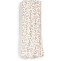 Barefoot Dreams Cozychic Barefoot In The Wild Throw One Size,Leopard/Stone/Cream,Cozychic Bitw Adult Throw Leopard