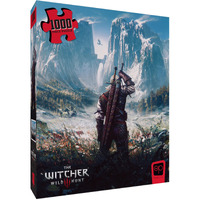 The Witcher Skellige 1,000 Piece Jigsaw Puzzle | Collectible Puzzle Featuring Geralt In The Skellige Isles From The Witcher Video Game | Officially Licensed Cd Projekt Red Merchandise