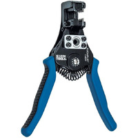 Klein Tools 11063W Wire Cutter / Wire Stripper, Heavy Duty Automatic Wire Stripper Tool For 8-20 Awg Solid And 10-22 Awg Stranded Electrical Wire