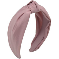 Mhdgg 1Pcs Knotted Headbands For Women Turban Headbands For Women Wide Headbands For Women Knot Headband Solid Colors Hair Knotted Hair Band For Women Headwear,Pink
