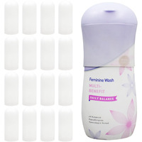 16 Pack Elastic Sleeves For Leak Proofing Travel, Silicone Bottle Covers For Travel, Luggage Travel Accessories For Women, Travel Size Toiletries Men, Leak Proof Sleeves For Travel Container, White