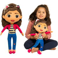 Franco Dreamworks Gabby's Dollhouse Kids Bedding Super Soft Plush Decorative Throw Cuddle Pillow, (Officially Licensed Product)