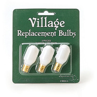 Replacement Bulbs, Set Of 3 By Department 56