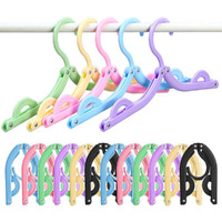 12Pcs Travel Folding Hanger Household Multifunctional Portable Hanger