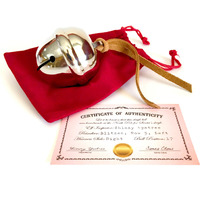 Polar Express Sleigh Bell And Certificate Of Authenticity