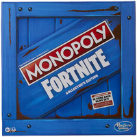 Monopoly: Fortnite Collector's Edition Board Game Inspired By Fortnite Video Game, Board Game For Teens And Adults, Ages 13 And Up