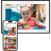 Cozyla Digital Photo Frame Wifi Smart Digital Picture Frame Unlimited Storage Share Photo With Family And Friend Via App Email Google Photos Instagram Web Browser Photo Frame Electronic 10.1 Inch Mat