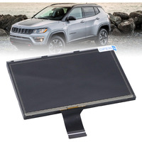 7" Uconnect Touch Screen Digitizer Lcd Monitor Radio Navigation Compatible With Jeep Compass 2017 2018 2019 2020 Radio Navigation Replace # Tdo-Wxga0700K00033-V2 Tdo-Wxga0700K00057-V1