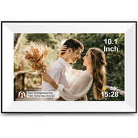 10.1 Inch Wifi Digital Picture Frame,Digital Photo Frame Load Picture And Video From Phone To Electronic Picture Frame, Sd Card,Touch Screen,Auto-Roate, For Mom