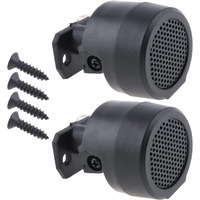 Drisentri 2Pcs Dome Tweeters, 12V 500W High Efficiency Car Stereo Speakers, Tp-006A Mini Dome Tweeter Speakers For Car Audio System Accessories