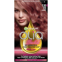 Garnier Olia Bold Ammonia Free Permanent Hair Color (Packaging May Vary), 7.20 Dark Rose Quartz, Rose Hair Dye, 1 Kit, Pack Of 1