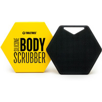 Tooletries - Body Scrubber - Silicone Exfoliating Scrubber - Bathroom & Shower Accessories For Men, Travel Essentials For Men - Durable & Long Lasting Body Wash Scrubber For Men - Charcoal