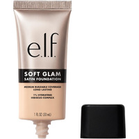 E.L.F. Soft Glam Foundation, Medium Coverage, Long-Lasting & Buildable Foundation For A Smooth, Satin Finish, Vegan & Cruelty-Free, 20 Light Cool