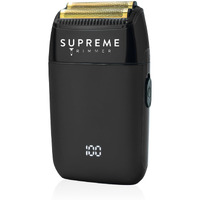 Supreme Trimmer Crunch Lite Foil Shaver For Men (60 Minute Runtime) Men's Electric Razor For Bald Head, Stubble |Stf600 Black