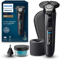 Philips Norelco Shaver Series 9400 Wet And Dry Electric Shaver, With Lift And Cut Shaving System And Senseiq Technology, Pop-Up Trimmer, Model S9606/80