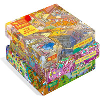 Magic Puzzles 3-Pack  Series Two  The Busy Bistro, The Crystal Caves, & The Forest Feast  1000 Piece Jigsaw Puzzles From The Magic Puzzle Company