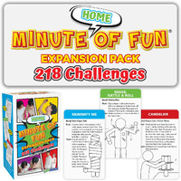 Minute Of Fun, Home Edition - 218 New Minute To Win It Challenges, Transform Everyday Household Items Into Games For Kids And Families, Birthday Gifts And Travel Is In Your Home!