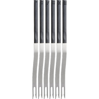 Trudeau Domino Fondue Forks, Set Of 6