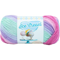 Lion Brand Yarn 923-227 Ice Cream Yarn, Ube