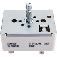 Superdi 3148954 Wp3149400 Wp3149404 3148953 3148954 Infinite Range Switch Fits For Whirlpool Am-Ana Stove Parts 3149400, 9148953, 311859, 310180, Ps11740783, Wp3149400Vp,Es9400,3149404,812608