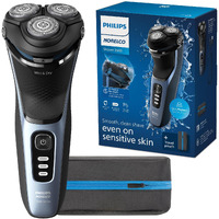 Philips Norelco Shaver 3600, Rechargeable Wet & Dry Electric Shaver With Pop-Up Trimmer, Travel Storage Pouch And Protective Cap, S3243/91
