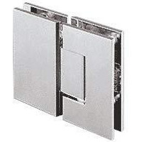 Crl Geneva 180 Series Chrome 180 Glass-To-Glass Standard Hinge