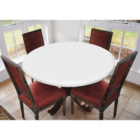 Laminet - Deluxe Cushioned Heavy-Duty Elastic Edged Quilted Table Pad - Large Round - Fits Tables Up To 45" - 56 Diameter - The Ultimate Protection For Your Table!!!