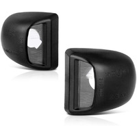 Vipmotoz Black Bezel License Plate Light Tag Lamp Housing Assembly Replacement For Chevy Silverado Gmc Sierra 1500 2500Hd 3500Hd Avalanche Cadillac Escalade Tahoe Suburban Traverse Yukon Xl