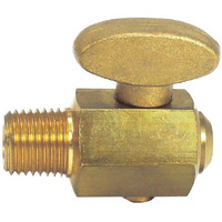 Nigo Industrial Co. Air Brake Air Tank Drain Cock Ground Plug Shutoff (1/4" Npt Male)