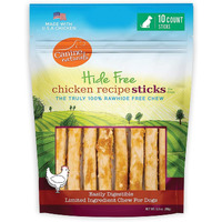 Canine Naturals Chicken Recipe Chew - Rawhide Free Dog Treats - Made From Usa Raised Chicken - All-Natural And Easily Digestible - 10 Count Of 5 Inch Stick
