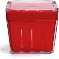 Chef'N Bramble Berry Basket And Colander (1-Quart, Cherry)